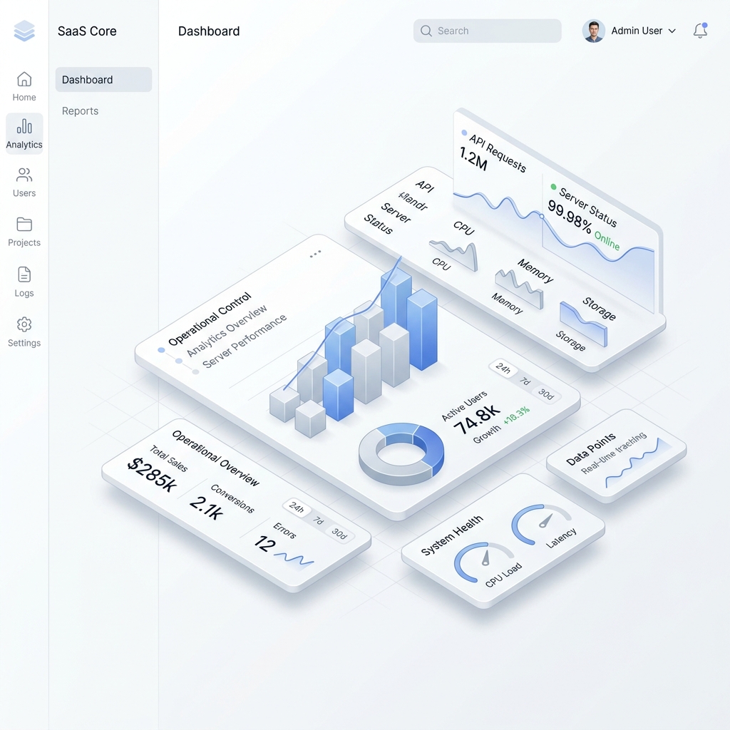 SaaS Dashboard